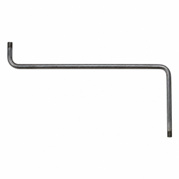 Braço com dupla flexão 250mm x 510mm x 60mm M10/100