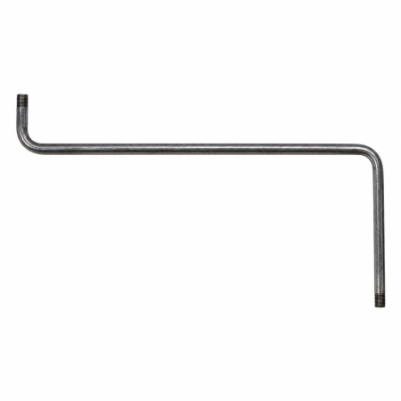 Braço com dupla flexão 250mm x 510mm x 60mm M10/100