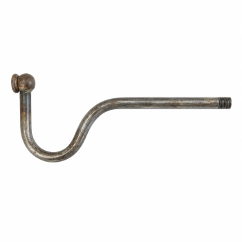 Braço de ferro em forma de gancho 210mm x 80mm M10/100