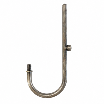 Braço curvado ouro velho 160 mm x 100 mm M10/100