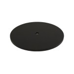 Base ultrafina de Ø160mm x 6mm de altura com furo central