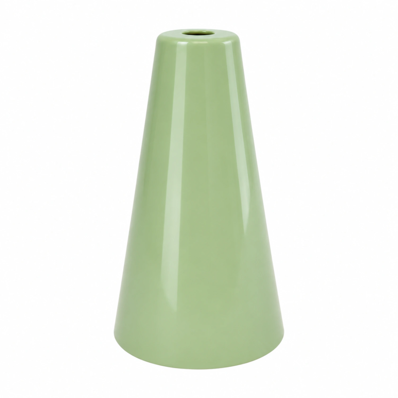 Cone de ferro para lâmpadas Ø60 × 105 mm em várias cores