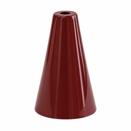 Cone de ferro para lâmpadas Ø60 × 105 mm em várias cores