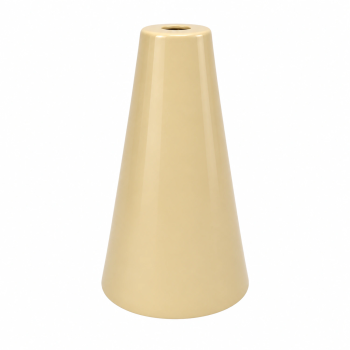 Cone de ferro para lâmpadas Ø60 × 105 mm em várias cores