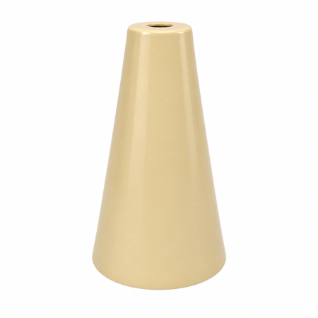 Cone de ferro para lâmpadas Ø60 × 105 mm em várias cores