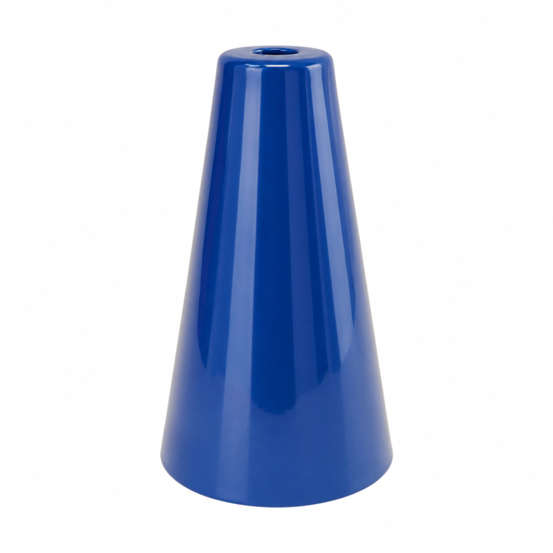 Cone de ferro para lâmpadas Ø60 × 105 mm em várias cores