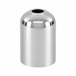 Cubreportorres curto E14 e G9 acabamento cromado Ø33 × 43,5 mm
