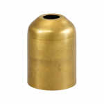 Cubreportalâmpadas E14 curto de latão Ø33 × 43,5 mm