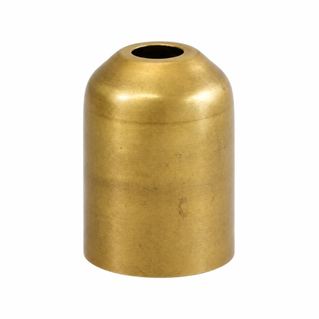 Cubreportalâmpadas E14 curto de latão Ø33 × 43,5 mm