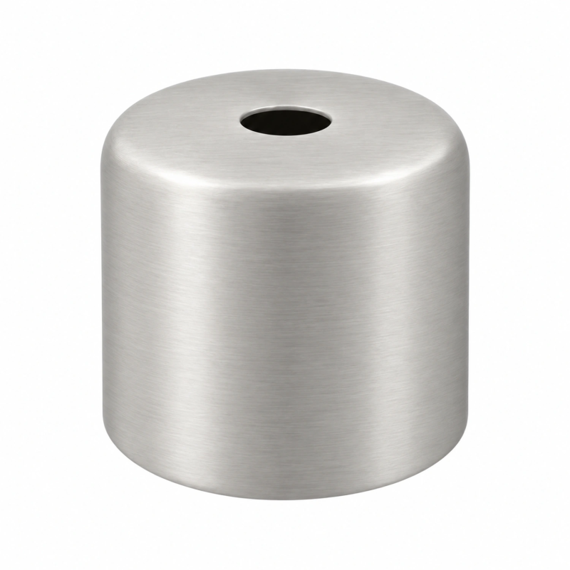 Cubrepêndulo E27 curto Ø42 × 37 mm em três acabamentos