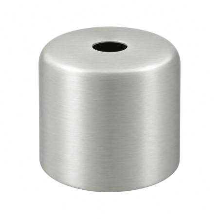 Cubrepêndulo E27 curto Ø42 × 37 mm em três acabamentos
