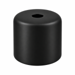 Cubrepêndulo E27 curto Ø42 × 37 mm em três acabamentos