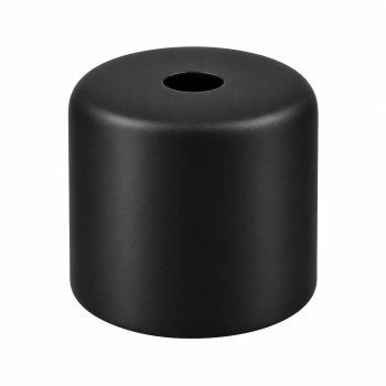 Cubrepêndulo E27 curto Ø42 × 37 mm em três acabamentos