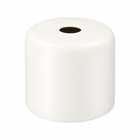 Cubrepêndulo E27 curto Ø42 × 37 mm em três acabamentos