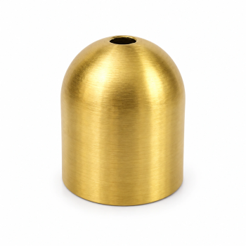 Cubreportalâmpadas especial E27 cilíndrico de latão Ø52 × 60 mm