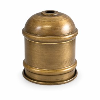 Cubreportor E27 gorchado com bordão de latão Ø60 × 70 mm – Edição especial