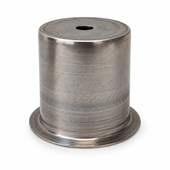 Cobertura cilíndrica com aba de ferro Ø65 × 50 mm