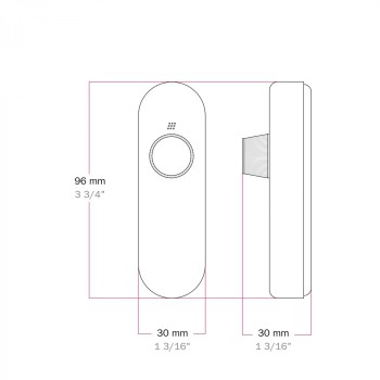 Regulador universal com comando rotativo para lâmpadas de mesa LED e incandescentes