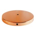 Base para pé de cobre brilhante completa com 185mm de diâmetro.