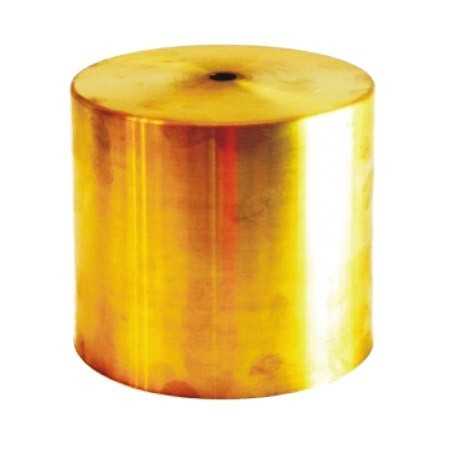 Campainha metálica de latão 115mm de altura x 117mm de diâmetro