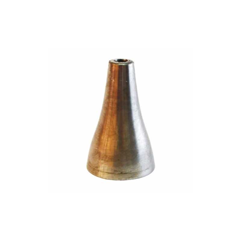 Tampa de lâmpada de ferro 90mm x 55mm de diâmetro.