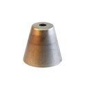 Cobertura de lâmpada de ferro para sino, com diâmetro de 54mm x 57mm.