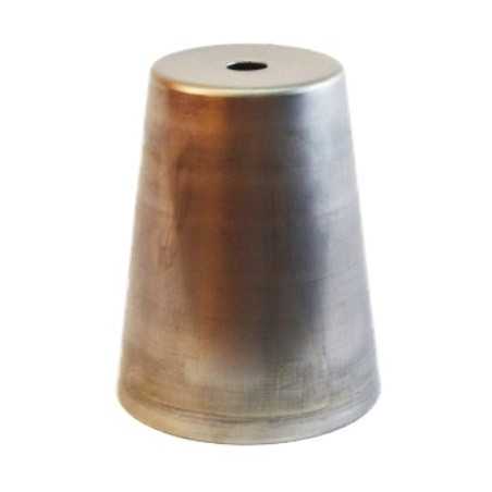 Cobertura de lâmpada de ferro 90mm x 73mm de diâmetro.