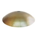 Campainha de ferro perfurado 455mm de diâmetro x 97mm de altura.