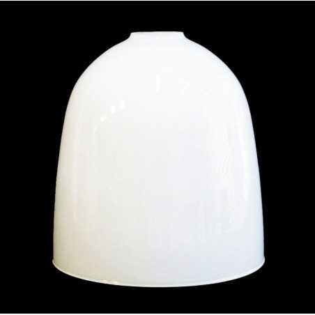 Ecrã de cristal branco brilhante 225mm de altura x 210mm de diâmetro
