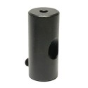 Suporte de cabos metálico preto de alta resistência para teto.