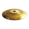 Campainha metálica de latão 30mm de altura x 306mm de diâmetro