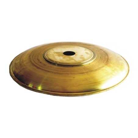 Campainha metálica de latão 30mm de altura x 306mm de diâmetro