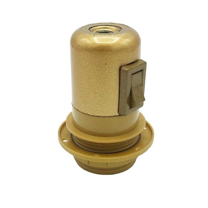 Casquilho E27 termoplástico clic clac abat-jour | Acessórios Candeeiros
