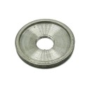 Anilha de ferro roscada de 30mm de diâmetro para tubo de 25.