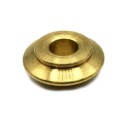 Peça de latão, anel passante, 30mm de diâmetro x 10mm de altura.