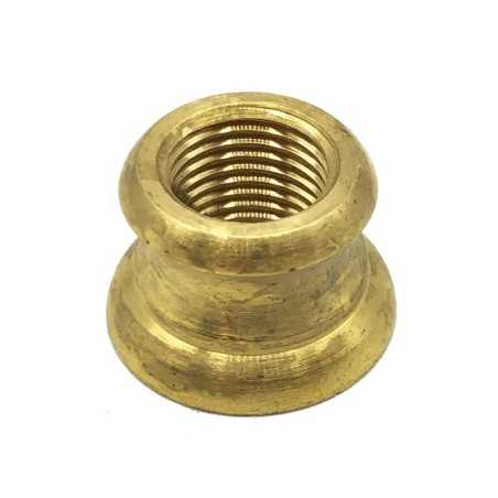 Cilindro de latão rosqueado 16mm de diâmetro x 11mm de altura.