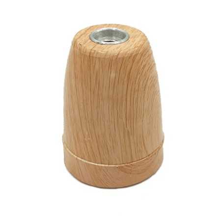 Casquilho E27 porcelana corpo liso – Acessórios Candeeiros