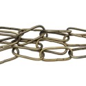 Corrente de metal couro elo de 45mm para luminárias de peso