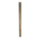 Tubo de ouro velho sem rosca, com 12mm de diâmetro e 200mm de comprimento.