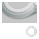 Moldura de porcelana para embutir um mecanismo