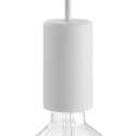 Portalâmpadas decorativo branco especial para exteriores IP65