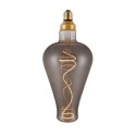 Lâmpada LED fumê com filamento espiral 5W E27 regulável 2000K