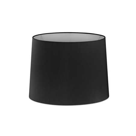 Ecrã preto para candeeiro de mesa 250mm x 200mm