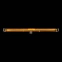 Lâmpada LED de filamento âmbar Linestra 8W regulável 500mm.