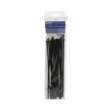 Pacote com 25 abraçadeiras multiuso na cor preta 100mmx2