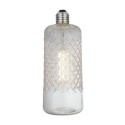 Lâmpada LED de 6W com filamento em forma de garrafa.