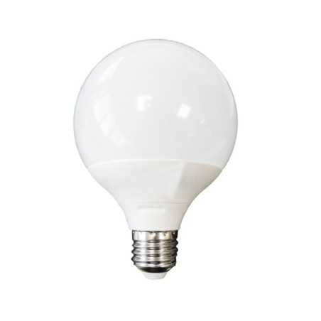 Lâmpada LED globo 95mm E27 10W em várias tonalidades.