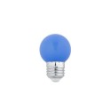 Lâmpada LED esférica azul para guirlanda 1