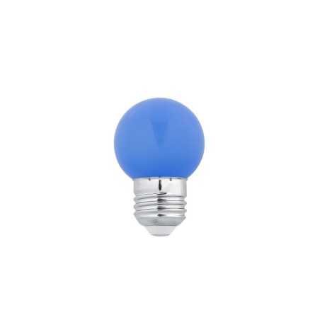 Lâmpada LED esférica azul para guirlanda 1
