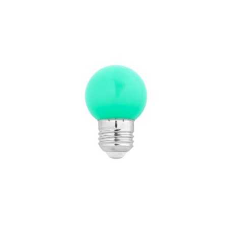 Lâmpada LED esférica verde para cordão de luz 1